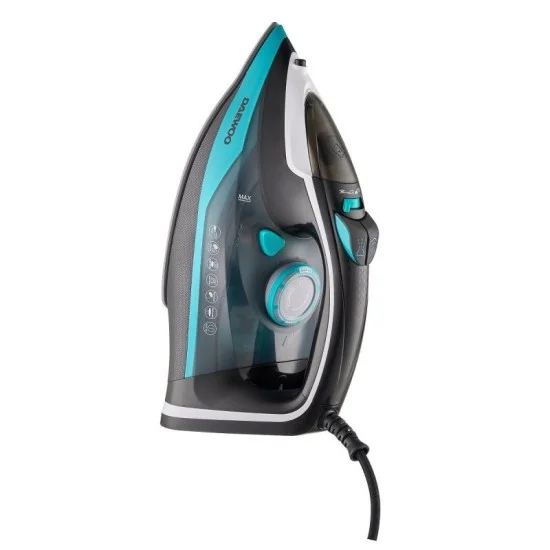 Daewoo Steam Iron 2800W - Black/Sea Green